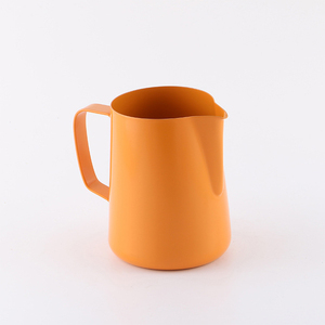 Barattolo da disegno per caffè da festa ecologico in acciaio inossidabile con bocca a punta di colore 400ml e <span class=keywords><strong>caffettiera</strong></span> utensile da cucina - Product Image 4