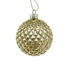 Producto más vendido, adornos de bolas de Navidad de cristal, 8cm, diferentes colores para elegir, decoraciones de árbol de Navidad de cristal