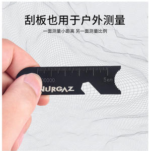 NURGAZ - Varilla de Magnesio para Encender Fuego, Forma de Mariposa Negra, Herramienta de Supervivencia para Acampar y Hacer Fuego al Aire Libre - Product Image 2