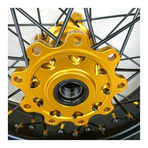 CNC Aluminium Supermoto Radsatz 17 Zoll Passend für Suzuki RMZ250 <span class=keywords><strong>450</strong></span> 450Z 2017-2024 Offroad Dirt Bike Teile - Product Image 6