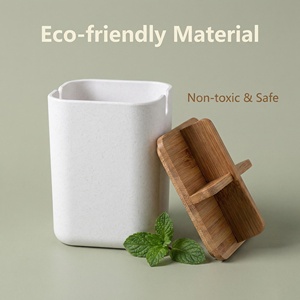 Soporte Ecológico de Bambú para Cepillos de Dientes y Portalápices, Biodegradable, para Hoteles, Oficinas y Baños - Product Image 5