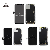 Écran d'affichage en gros pour iPhone X XR XS 11 12 Mini 13, pièces de réparation d'assemblage OLED LCD d'origine 14 15 Plus 16 Pro Max 17 Air