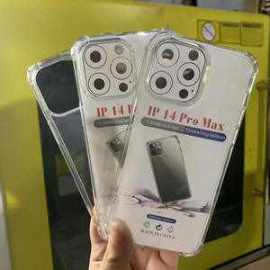 Custodia <span class=keywords><strong>trasparente</strong></span> per telefono TPU <span class=keywords><strong>trasparente</strong></span> per custodie per telefoni Samsung per <span class=keywords><strong>IPhone</strong></span> 15 14 plus 11 12 13 Pro Max custodie trasparenti per cellulari - Product Image 3