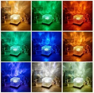 Lampada Luna 3D LED, Luce Notturna LED, Lampada da Comodino, Illuminazione per Camera da Letto, Proiezione Luna e Stelle, Lampada da Tavolo da <span class=keywords><strong>Sogno</strong></span> per Decorazione Casa - Product Image 3