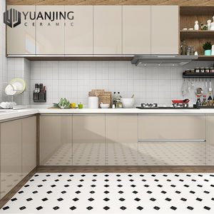 Carreaux de mur en porcelaine de 300x600 mm, bon marché, colorés, brillants, glacés, carreaux de métro, aspect brique, salle de bain, cuisine - Product Image 3