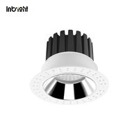 Spot LED COB Dimmable 10W 15W 25W IP65 Sans Cadre en Aluminium à Faisceau Étroit pour Hôtels
