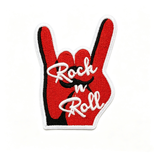 Parches Personalizados Estilo Punk, Tema Musical de Rock, Calavera Negra, Parches Bordados Termoadhesivos para Chaquetas y <span class=keywords><strong>Ropa</strong></span> - Product Image 4