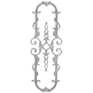 Accessoire de clôture extérieure en alliage d'aluminium moulé, cône décoratif, surface texturée A360T6, sur mesure - Product Image 5