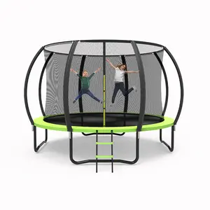 Zoshine trampolin luar ruangan dewasa bersertifikasi ASTM/CE untuk anak dan dewasa