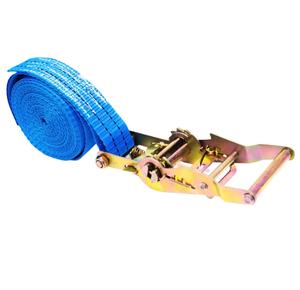 Sangles à cliquet polyvalentes en polyester 100% 1.5 pouces-Crochet double J réglable et résistant pour camions remorques motos-Durable - Product Image 3