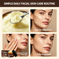 Crème Visage au Rétinol OEM Marque Privée Hydratation Intense Améliore la Texture de la Peau Lisse les Ridules Soin Quotidien Doux pour le Visage