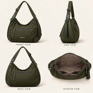 Bolso de Mano Clásico de Alta Calidad en Oferta, Bolso de Hombro Simple de Moda para Mujer en Material de Nailon con Diseño de Colgante, OEM - Product Image 2