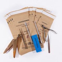 Outils de Salon de beauté des ongles 70x150mm 100x200mm autoclave jetable stérilisateur sacs en papier stérilisateur à sec emballage outil de désinfection
