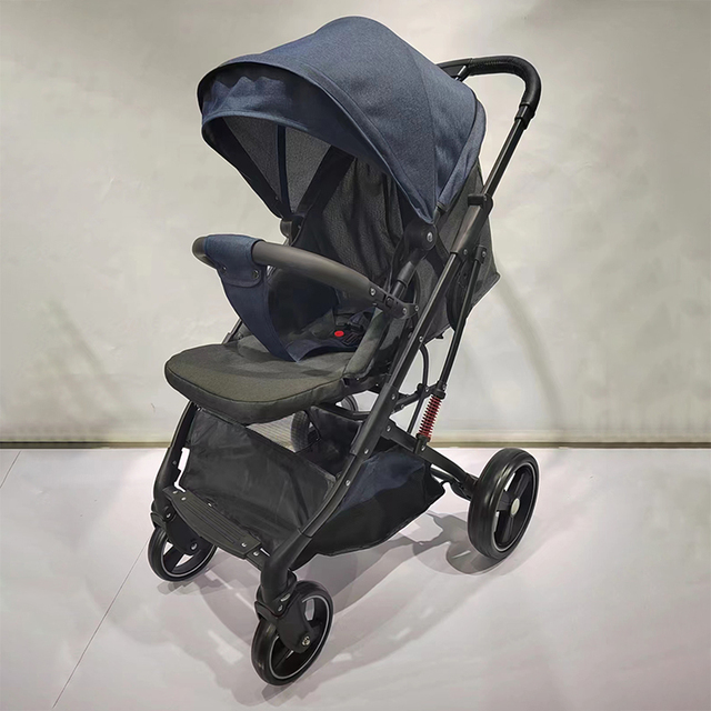 New High Quality Baby Stroller Foldable Multifunction Strollers Babies Pram
