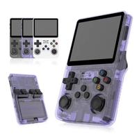 Consola de Videojuegos Retro Portátil R36S, Sistema Linux, Pantalla IPS de 3.5 Pulgadas, 64GB, 25000 Juegos, Reproductor de Juegos Rockchip