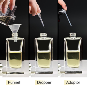 Transparent <b>Empty</b> Round Customize 20ml 30ml 50ml Perfume Glass <b>Spray</b> <b>Bottles</b> for Fragrance Packing Container - Product Image 4