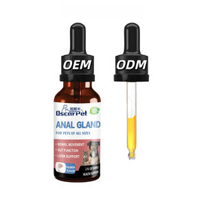 OEM/ODM 반려동물 건강 관리 및 영양제 고양이와 강아지용 맞춤형 항문낭 관리 드롭스 - Product Image 1