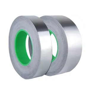 Gemakkelijk Te Scheuren Aluminiumfolie Tape Hot Verkoop Jumbo Glasvezel Versterkte Aluminiumfolie Tape Waterdicht