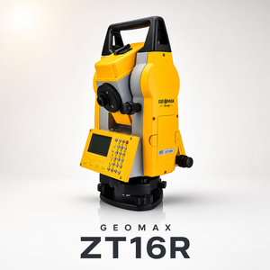 Station totale GEOMAX ZT16R, précision de 2 secondes, portée sans réflecteur de 500 m, clavier double face pour la construction et la topographie - Product Image 1