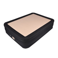 Nouveau matelas pneumatique Queen Size en tissu PVC Drop Stitch durable avec pompe intégrée, portable, pliable, gonflable, amovible et personnalisable