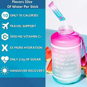 Paquetes de suplementos de polvo de fruta de hidratación sin azúcar de una sola porción, mezcla de bebidas sólidas de vitamina - Product Image 5