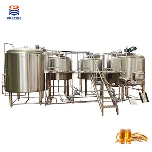 Equipamento turnkey para cervejaria, fabricação de cerveja, uso doméstico, equipamento para microcervejaria, à venda