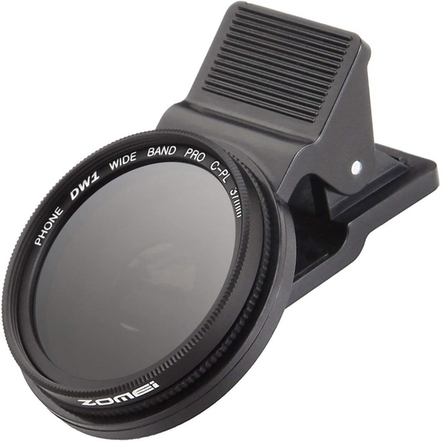 High Quality ZOMEI 37mm/52mm CPL Filter, Polarizer, Mobile Phone External Lens Clip, Mobile Phone Camera Filter