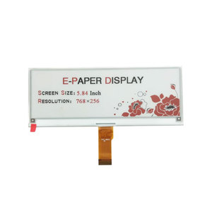 5.84 Inch Black White and Red <strong>E</strong>-ink <strong>Screen</strong> Long Strip <strong>E</strong>-<strong>paper</strong> <strong>Screen</strong> - Product Image 1