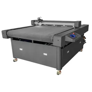 Factory Sales High Qualification Intelligent Automatic Flat Bed Die Cutting Machine For Car Cover