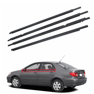 Joint d'étanchéité de vitre de fenêtre pour <span class=keywords><strong>Toyota</strong></span> <span class=keywords><strong>Corolla</strong></span> 2003-2008 #   75710/75720-02120 75730/75740-02110 - Product Image 1
