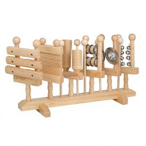 เครื่องดนตรีประเภทเคาะจังหวะไม้โอร์ฟบีช 6 ชิ้น ชุดมือถือ เป็นมิตรกับสิ่งแวดล้อม ไม่มีกลิ่น สำหรับการเรียนรู้ดนตรีและการสอน - Product Image 5