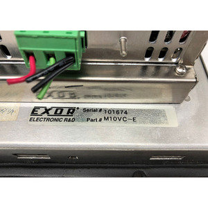 Pantalla de Interfaz de Operador Industrial EXOR M10VC-E 101874 con Operación Táctil HMI, 101874 M10VC-E EXOR 101874 M10VC-E Operación 10187 - Product Image 2