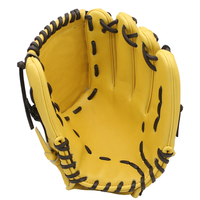 Gant de baseball pour lanceur en cuir Kip, design créatif, OEM ODM, broderie personnalisée, vente en gros