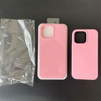 Coque de téléphone en silicone liquide étui en silicone avec logo d'emballage pour Iphone 14 13 12 11 15 Pro Max Xr Xs étui en tricot d'affaires 73 couleurs