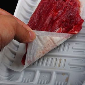 Tampons absorbants de sang pour viande en plateau de supermarché, qualité alimentaire et écologiques, 65 ml/pc, absorption élevée pour l'industrie alimentaire - Product Image 6