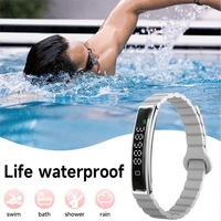 Bracelet Intelligent de Surveillance de la Santé de Couple, Étanche en Profondeur, Natation, Plongée, Sport, Montre de Plein Air, Bracelet Hommes Femmes