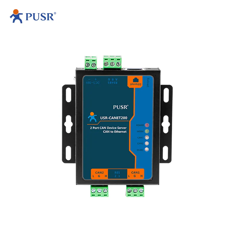 Boîte industrielle USR-CANET200 au convertisseur d'Ethernet avec le port RS485 entre le convertisseur de CANbus