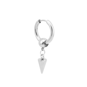 Boucles d'oreilles pendantes géométriques au design de niche populaire, style luxe léger et simple, unisexe, en acier inoxydable, bijoux tendance - Product Image 6
