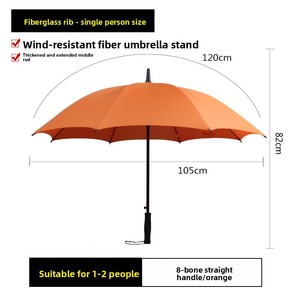 <span class=keywords><strong>Parapluie</strong></span> publicitaire automatique en acier inoxydable avec impression de logo personnalisable pour <span class=keywords><strong>homme</strong></span>, extra large, droit/long - Product Image 6
