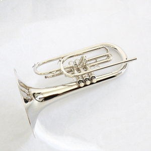 <span class=keywords><strong>Mellophone</strong></span> en laiton jaune de bonne qualité à prix de gros, instrument de marche nickelé, instrument de musique pas cher - Product Image 5