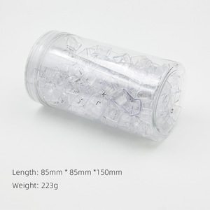 Tecla de teclado mecánico MDA transparente con variantes de altura 61/68/75/84/87/98/104/108 En stock - Product Image 2