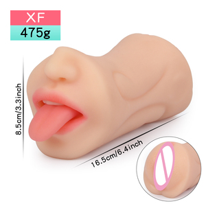 Dispositivo de masturbación masculina XISE Vida privada Sensación de tacto suave Fácil de limpiar Elástico e inodoro Mas oral realista - Product Image 3