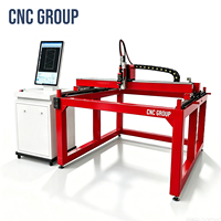 Machine de découpe laser à fibre CNC 1313T, équipement de découpe de tôles métalliques industrielles, découpeuse laser simple de haute précision