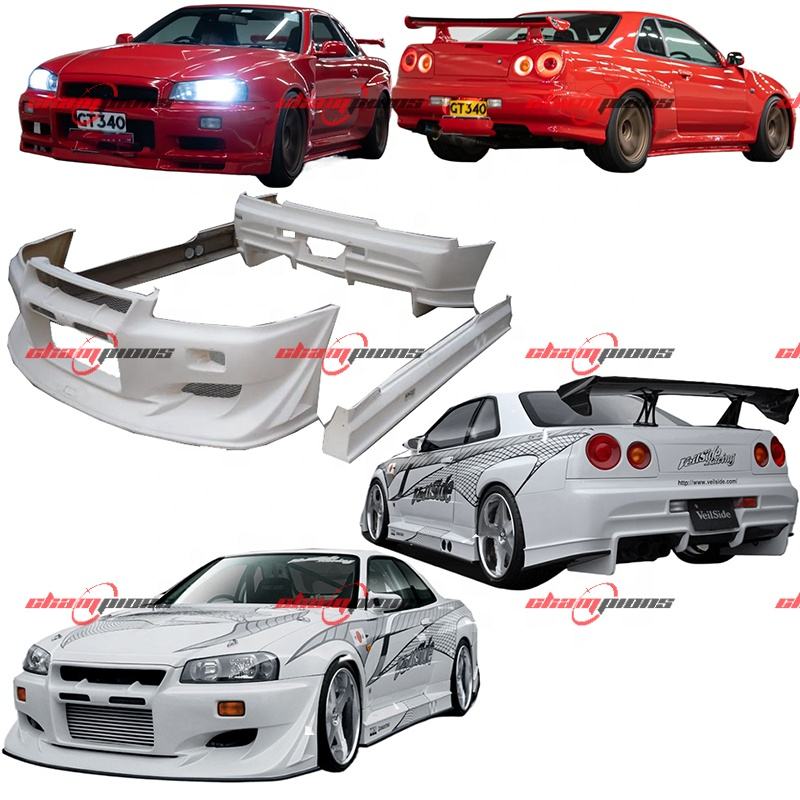 Nissan Skyline R34 Body Kit High Quality Style