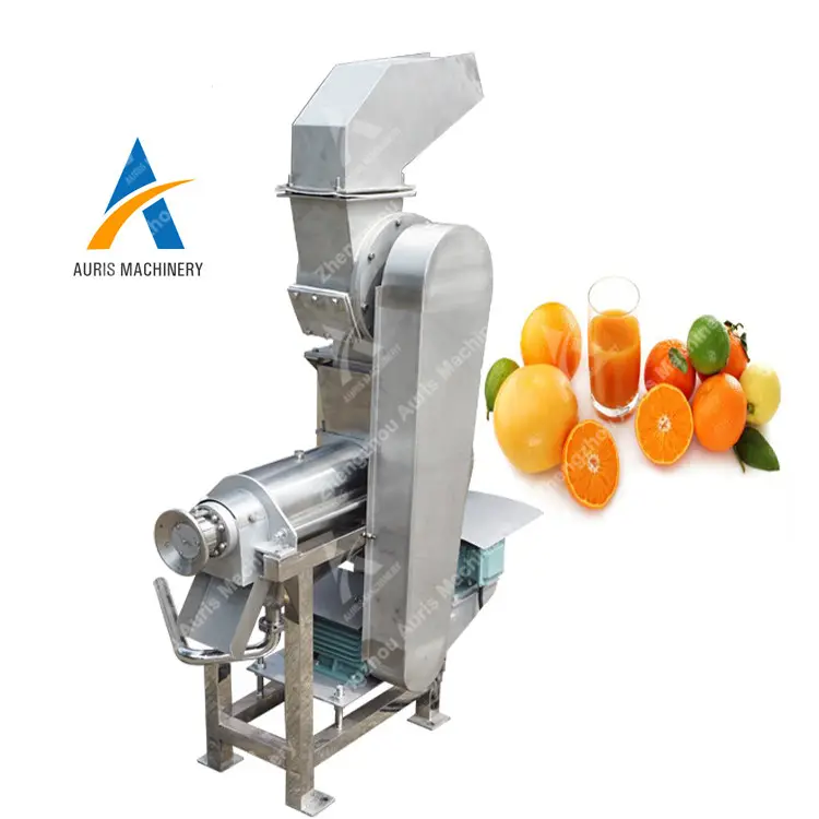 Macchina per spremiagrumi industriale/estrattore di succo di frutta industriale/macchina per la produzione di succo frantumato a vite per frutta e verdura