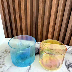 Cuenco Cantador de Cuarzo Transparente Azul Melurian de Alchemy Diamond para Sanación con Sonido, Meditación <span class=keywords><strong>Corporal</strong></span> y Espiritual - Product Image 1