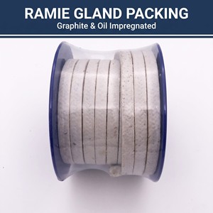 Guarnizione in Fibra di Ramiè Lubrificata con PTFE Resistente all'Acqua Marina per Sigillatura dell'Albero dell'Elica della Nave - Product Image 2
