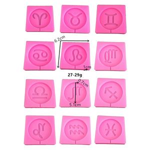 Popular Molde de Silicona 3D para Pastel y Resina con Gráfico de 12 Constelaciones para Manualidades - Product Image 2
