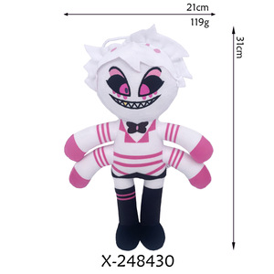 Peluche Personalizzato HY, Nuovo Giocattolo Morbido Imbottito Anime Hazbin Hotel, Bambola di Alastor, Peluche del Gioco Anime Hazbin Hotel - Product Image 5