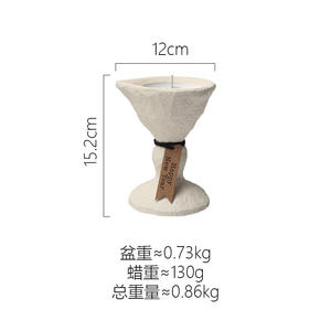 تفتق بسيط للعلاج العطري من السيراميك الاسكندنافي أبيض سادة مع شعار مخصص مجاني - Product Image 5